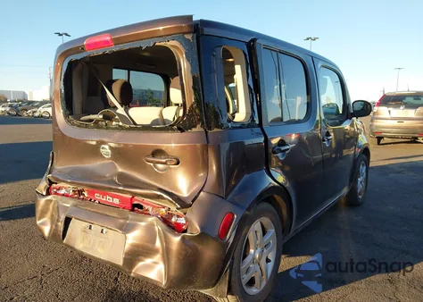 2010 Nissan Cube 1.8Sl z USA, uszkodzony, nr VIN JN8AZ2KR4AT152644